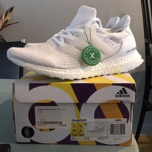 Brand new Adidas Ultra Boost 3.0 men’s sneakers.